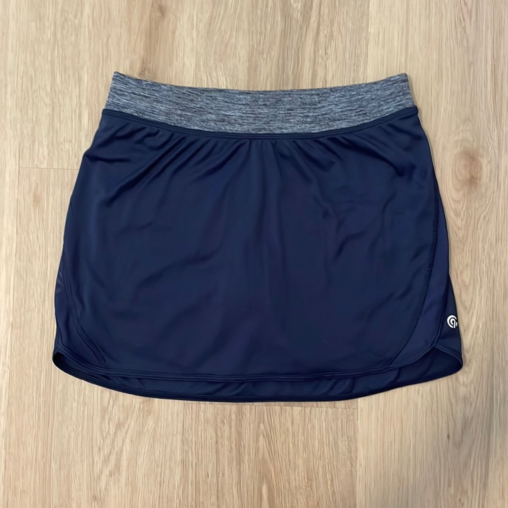 Champion Tennis Skirt, Navy and Gray, GUC, size: XS